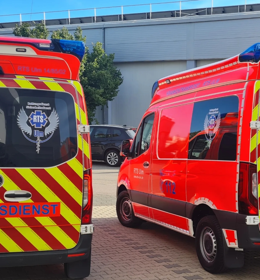 RTS Ulm Sicherheitsdienst Fahrzeugflotte — professionelle Sicherheitsdienstleistungen in Ulm und Bayern